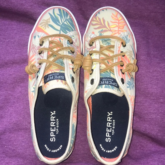Sperry Shoes - Limited Edition Tropical Sperrys NWOT